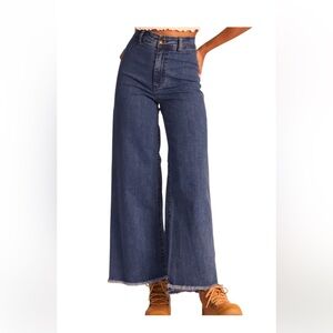 Billabong Dark Blue Wide Leg Jeans